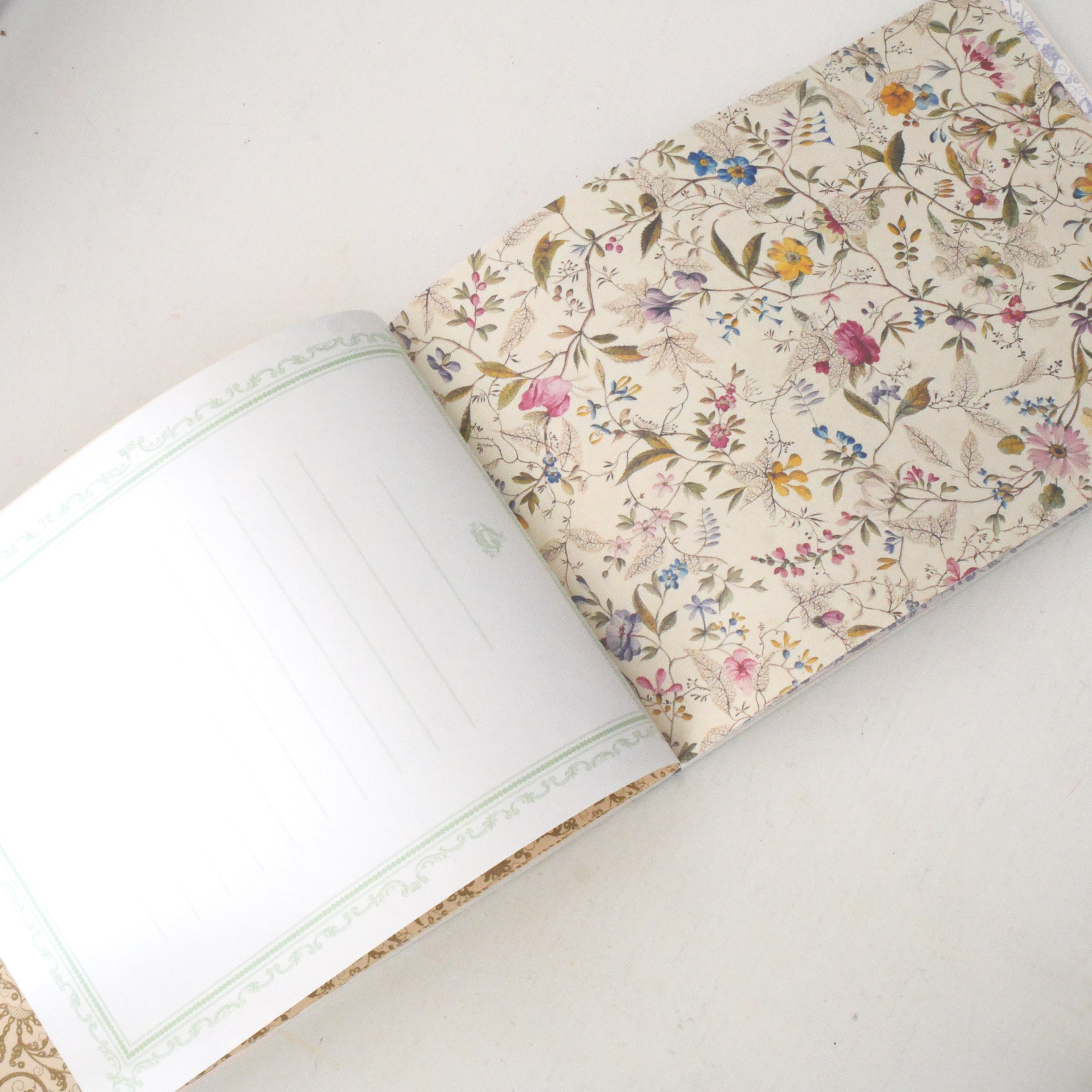 100 Papers with Classical Floral Patterns