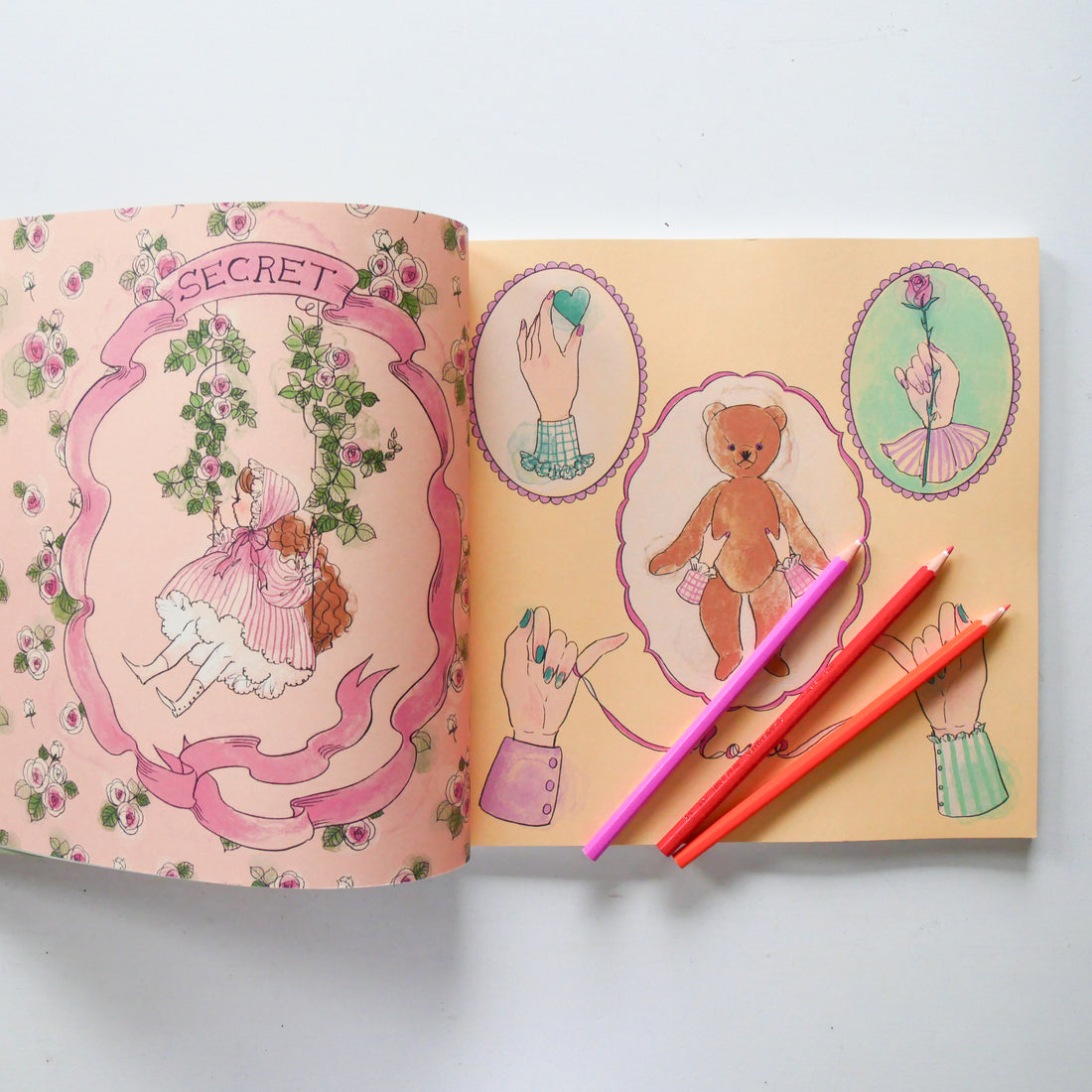 Kurahashi Rei Colouring Book: A Secret Story