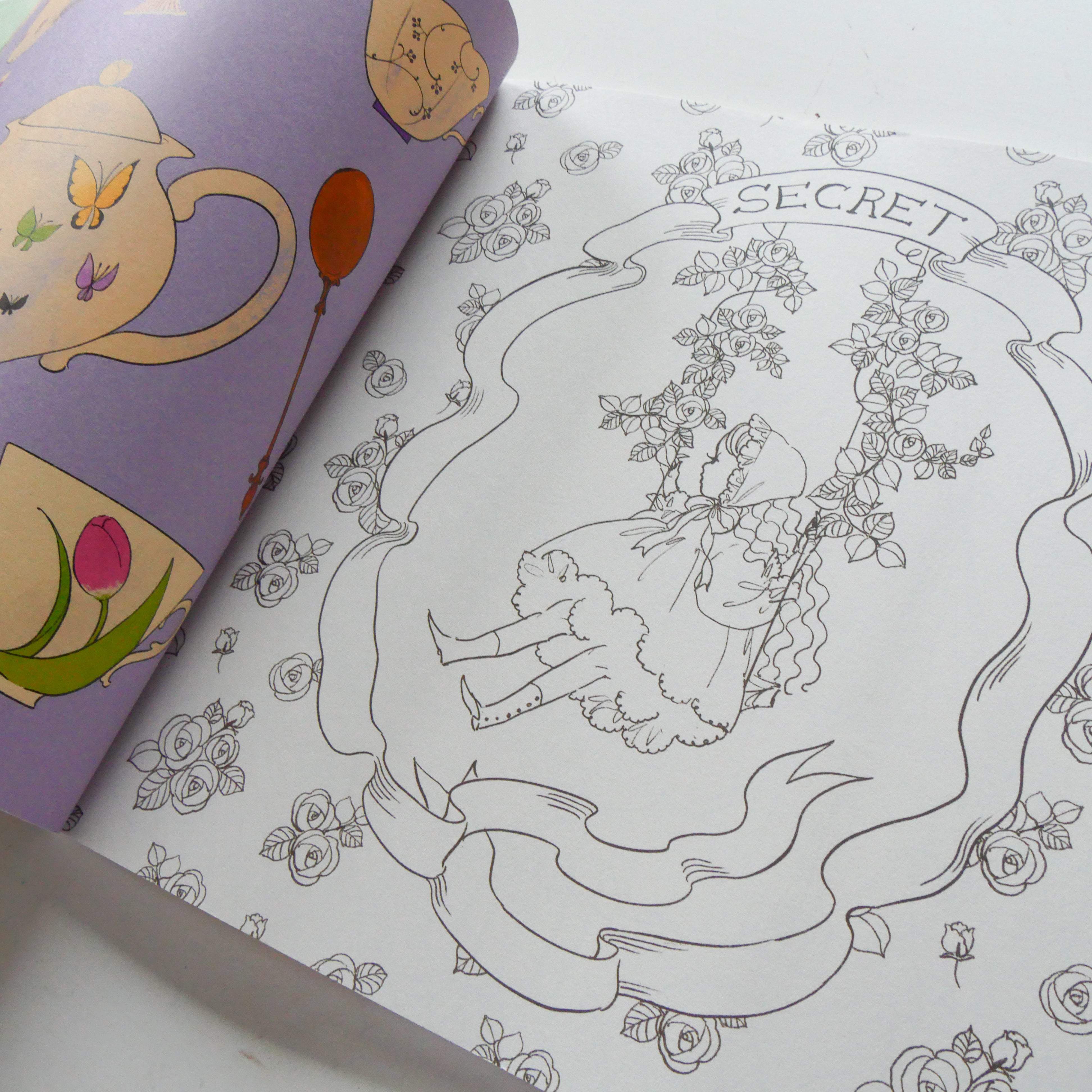 Kurahashi Rei Colouring Book: A Secret Story