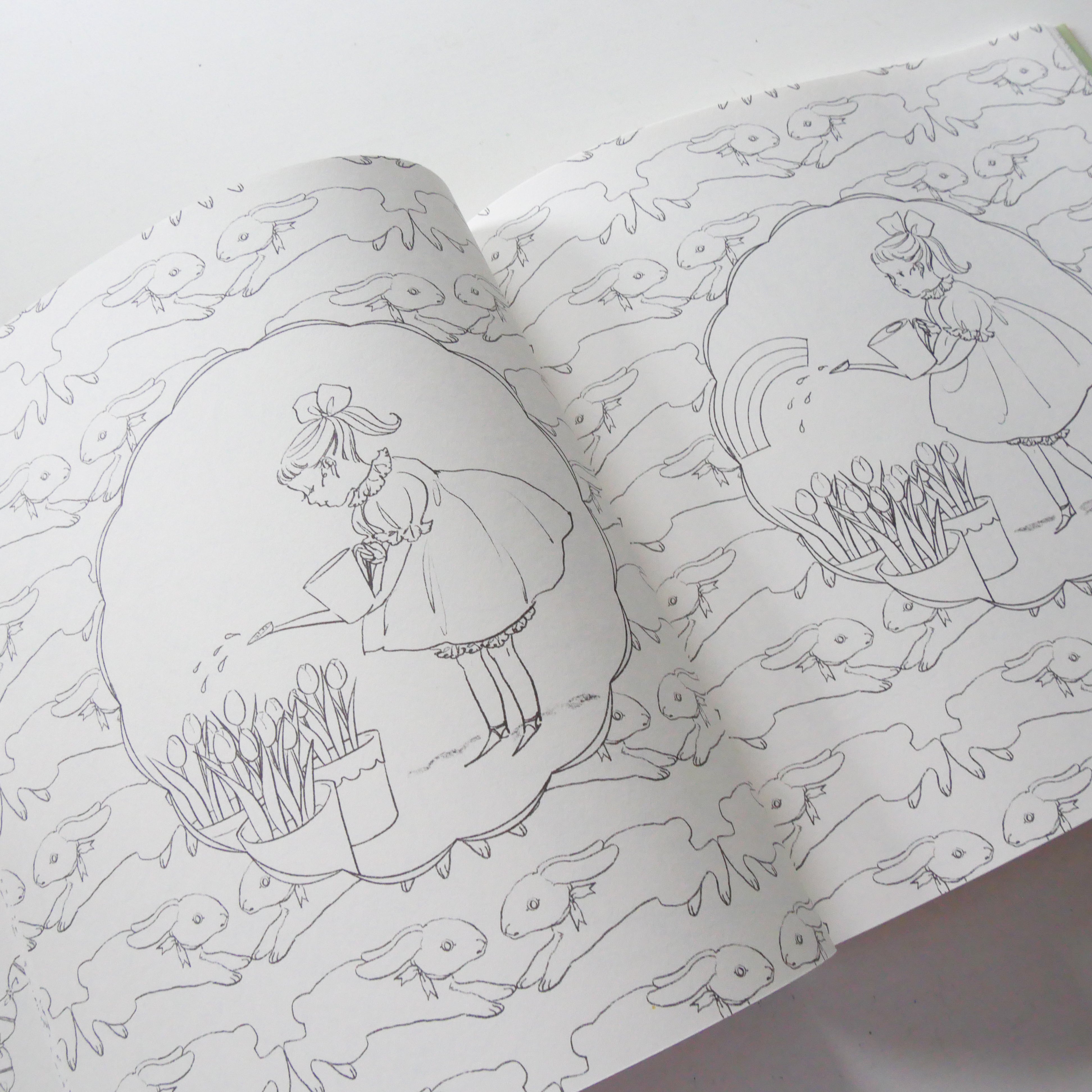 Kurahashi Rei Colouring Book: A Secret Story