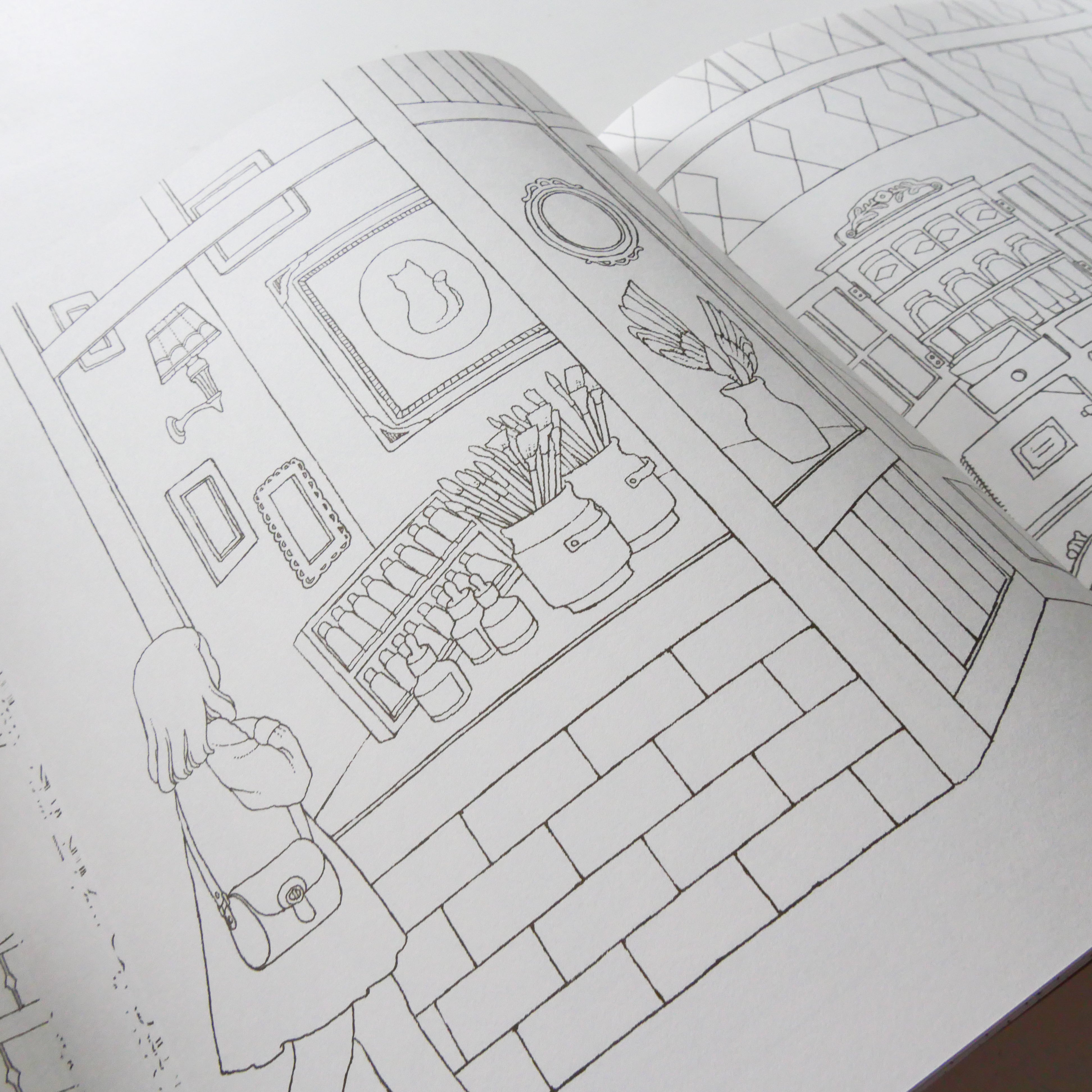 My coloring book BOOK: The store of my dreams