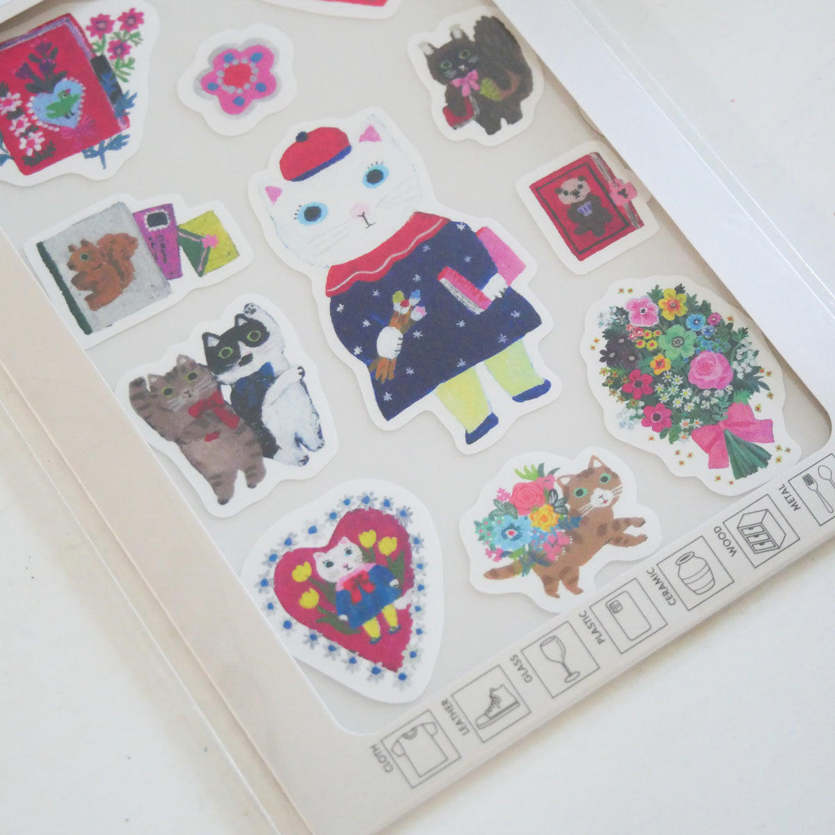 Multi-Purpose Stickers - Art Time by Yumi Kitagishi