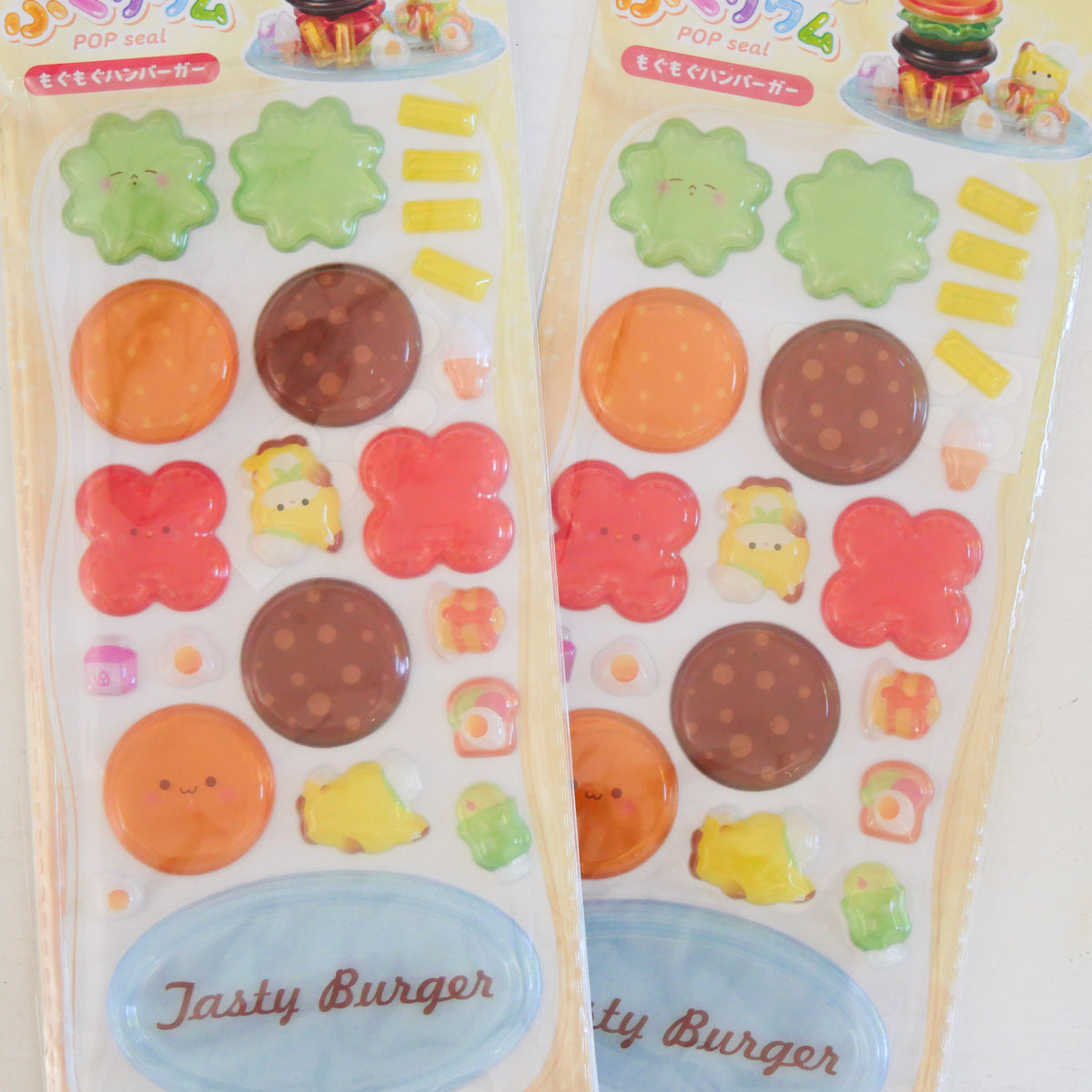POP Seal/Stickers- Tasty Burger