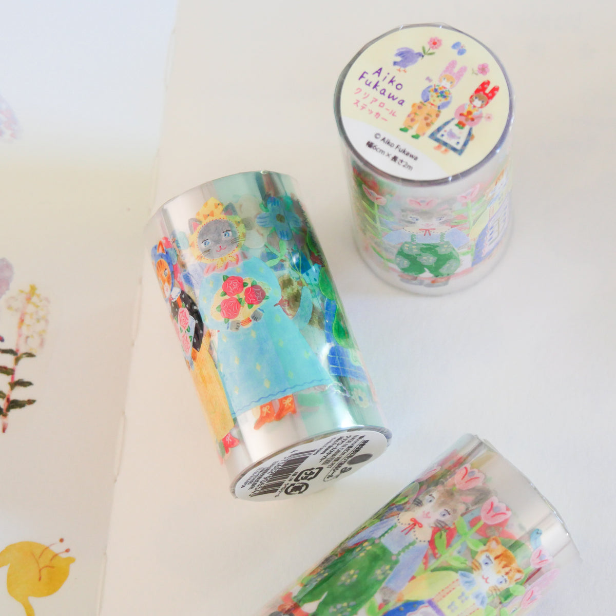 Long PET Tape by Aiko Fukawa
