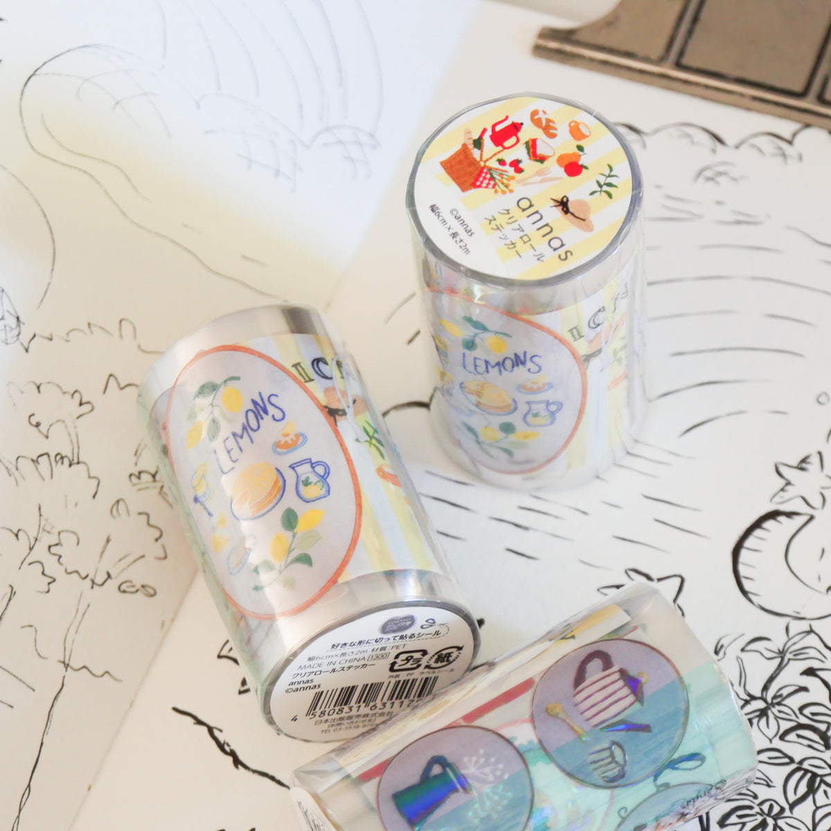 Long PET Tape by Annas An Embroidery Artist