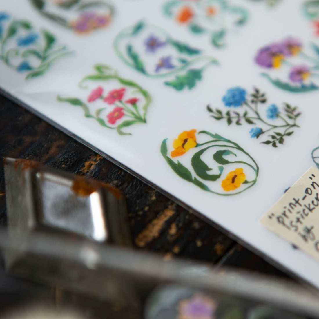 The Wayfarer's Journal Transfer Sticker