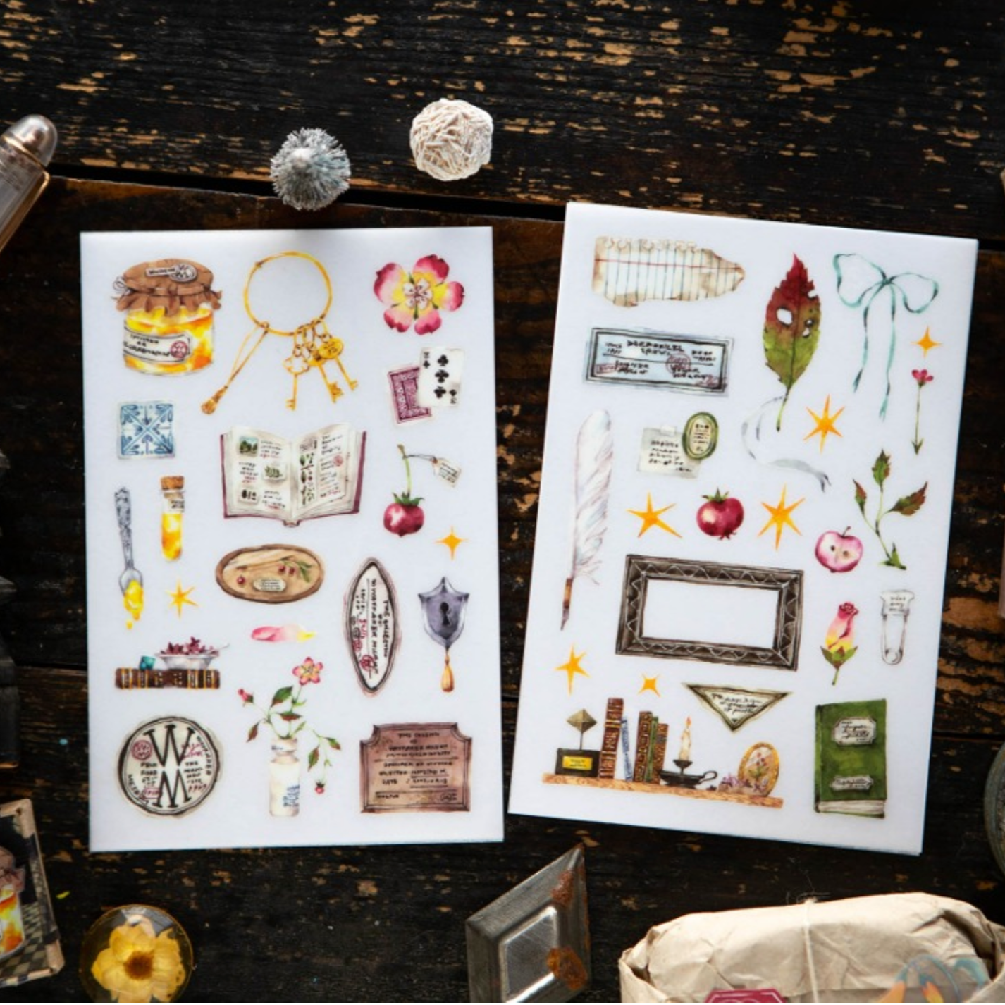 Desk of Botanist Transfer Sticker