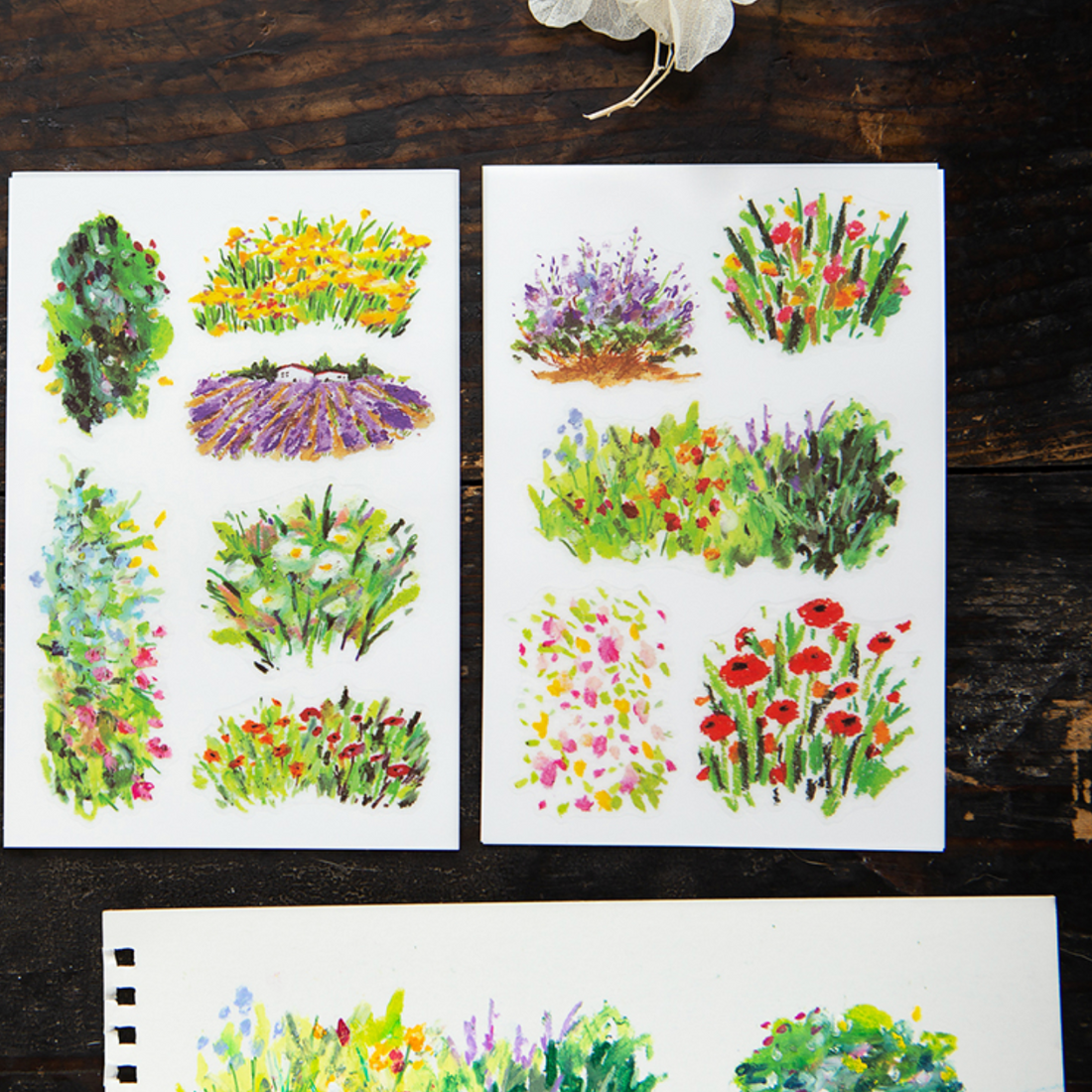 Bright Bloom Transfer Sticker