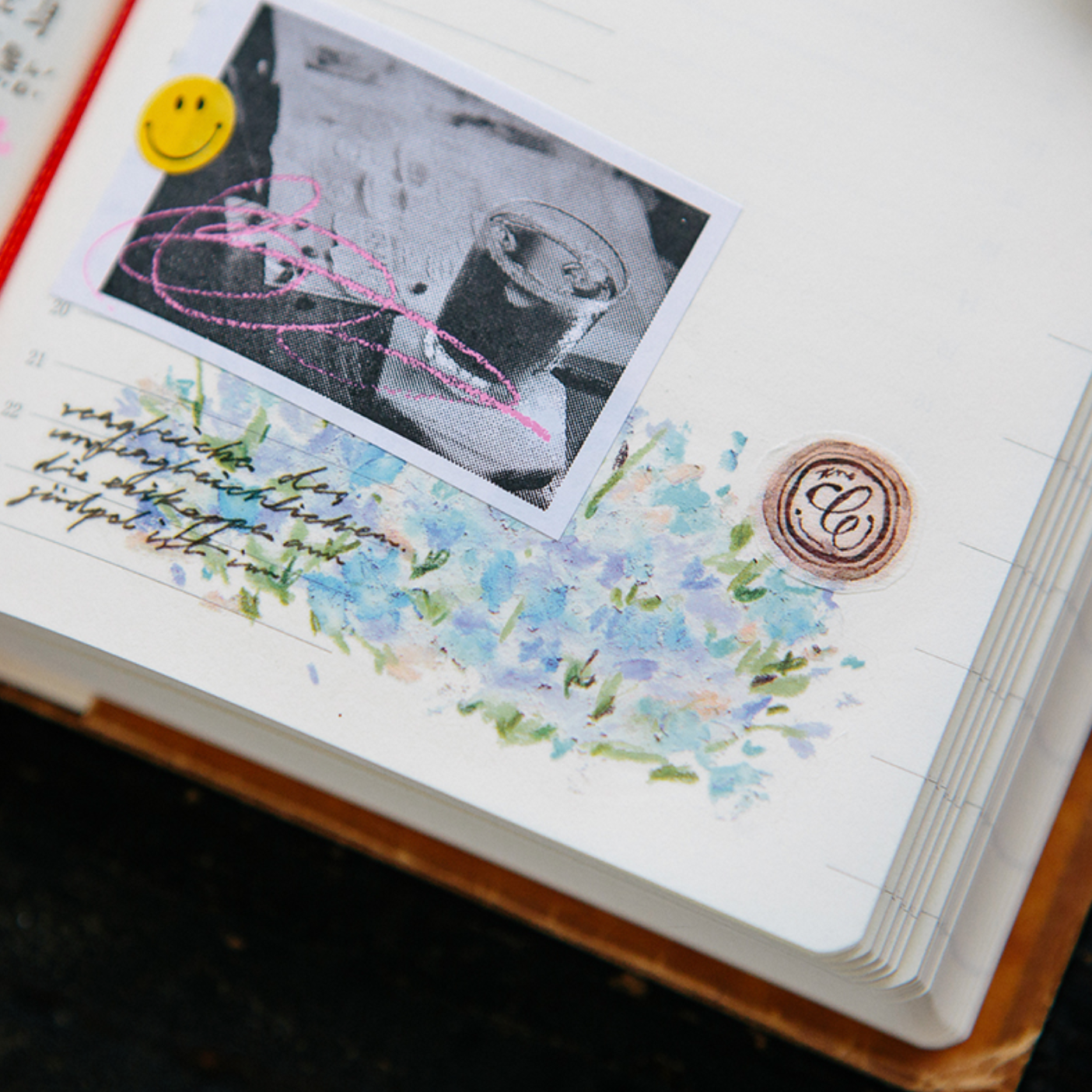 Bright Bloom Transfer Sticker