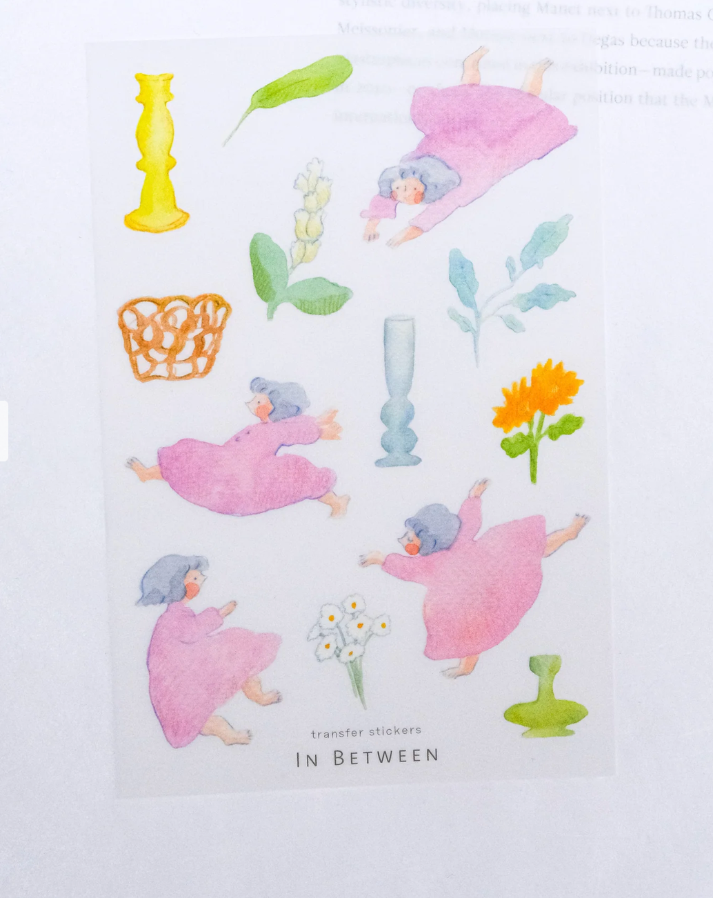 In Between Transfer Stickers