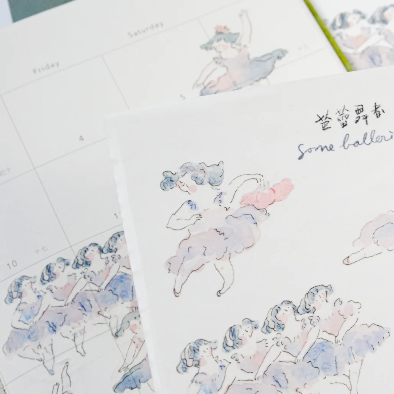 Some Ballerinas Sticker Sheet