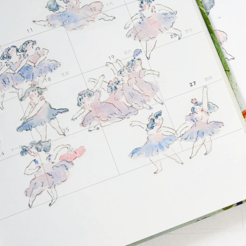 Some Ballerinas Sticker Sheet