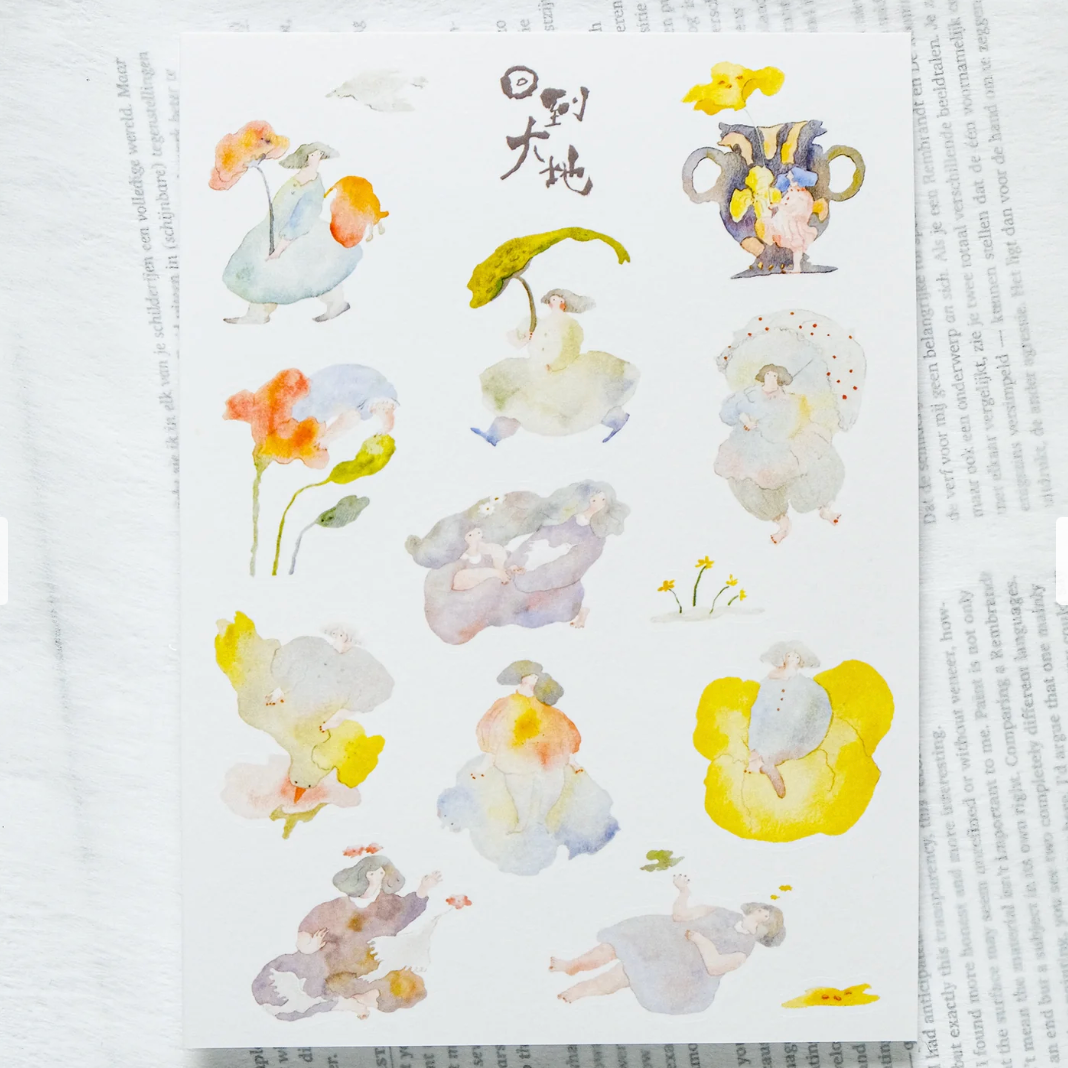 When Spring Returns Sticker Sheet