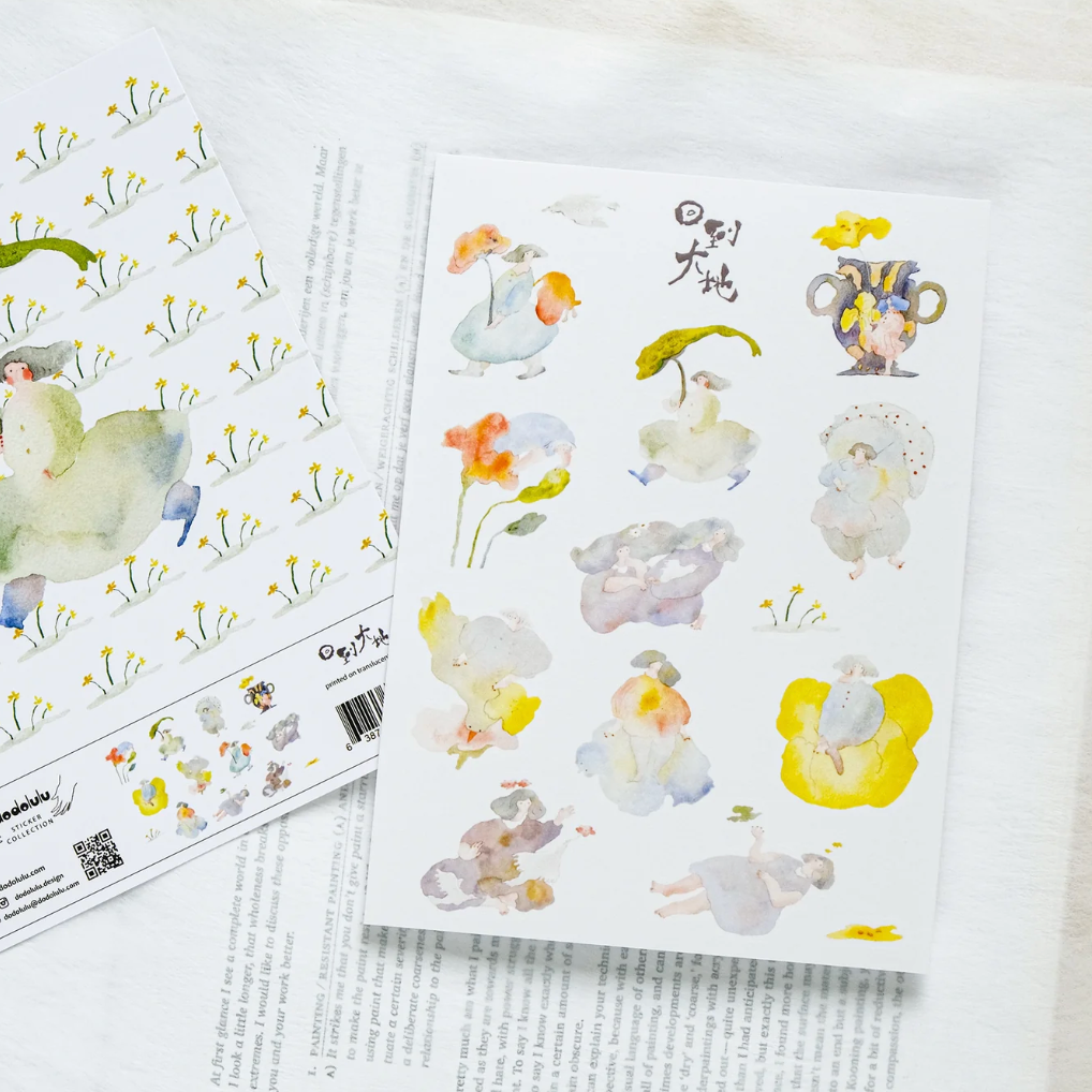 When Spring Returns Sticker Sheet