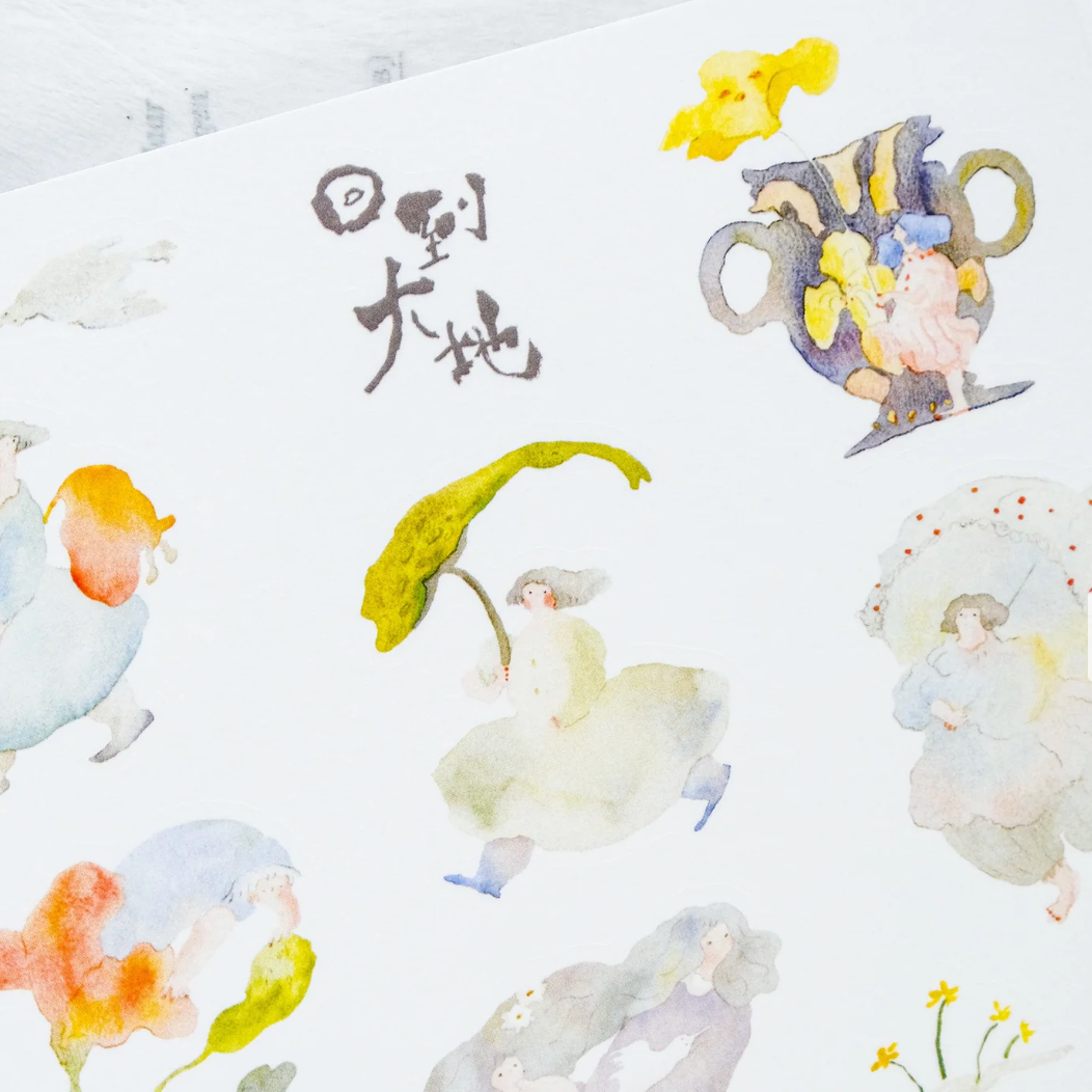 When Spring Returns Sticker Sheet