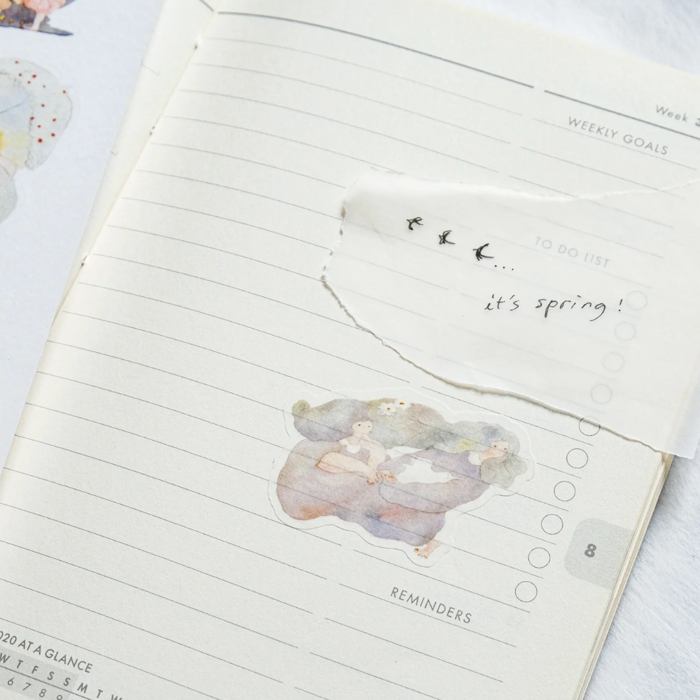 When Spring Returns Sticker Sheet