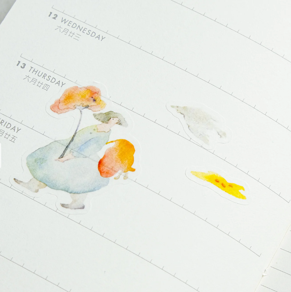 When Spring Returns Sticker Sheet
