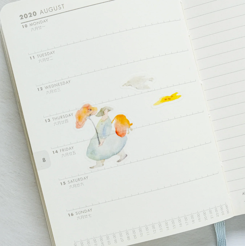 When Spring Returns Sticker Sheet