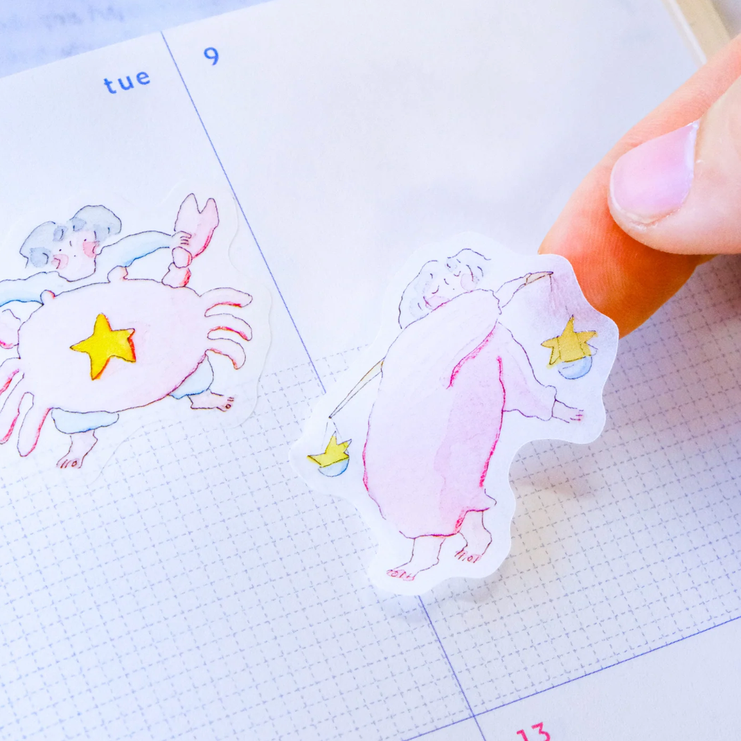 Falling from the Stars Sticker Sheet