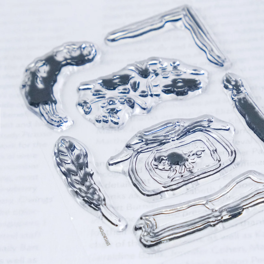 Ink on Paper Clear Stamps