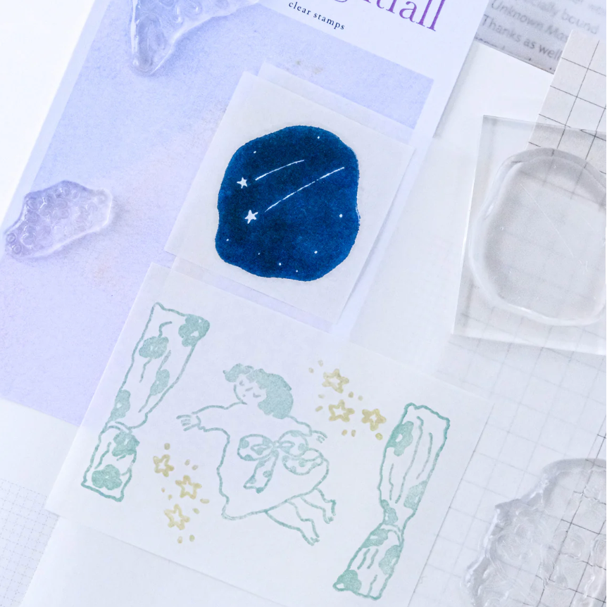 Silent Nightfall Clear Stamps