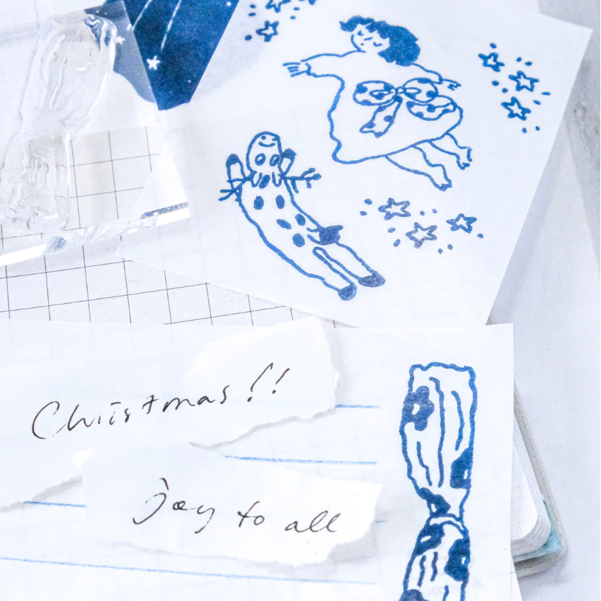 Silent Nightfall Clear Stamps