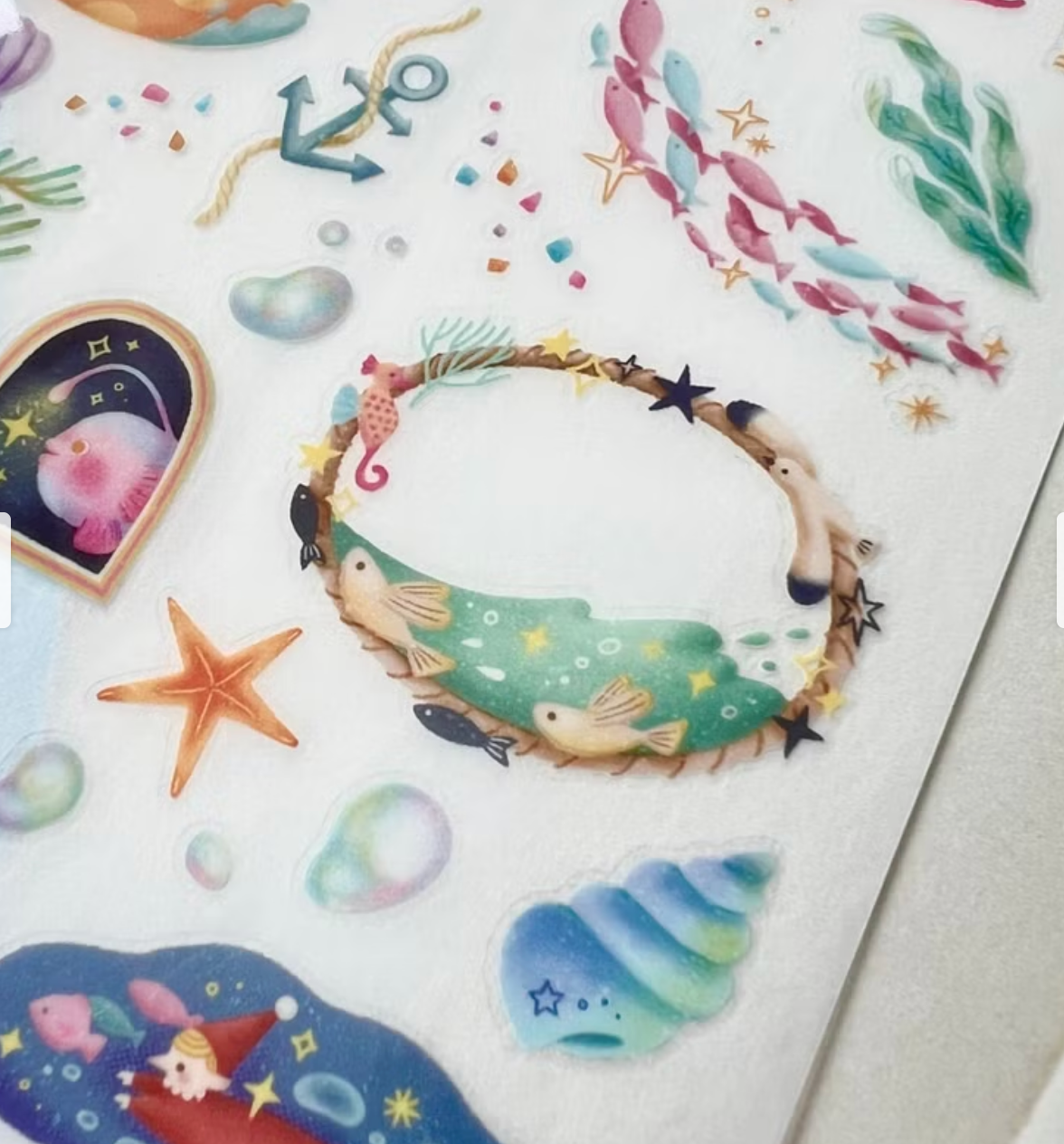 Print-On/ Transfer Sticker Sheet - Dance with the Waves