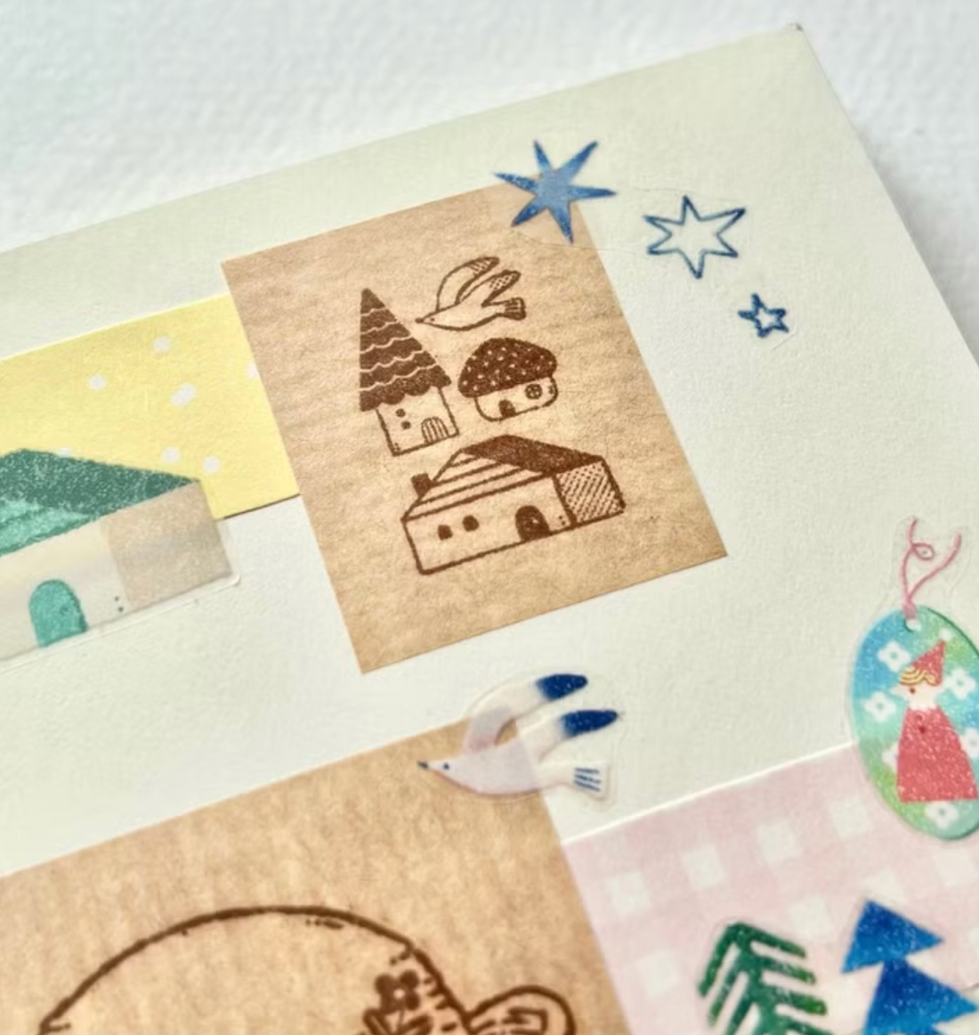 House & Bird - The Good Time Stamp Collection