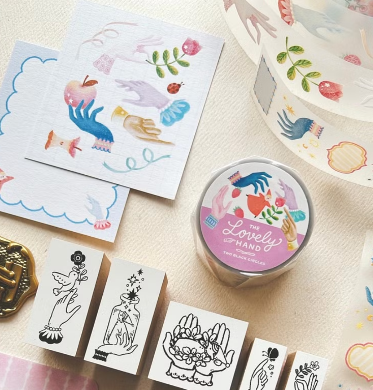 Little Bird on Hand - The Lovely Hand