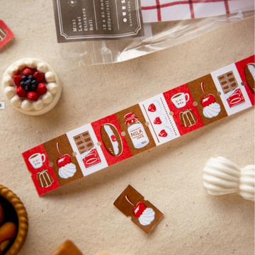 Afternoon Tea Time Label Sticker Roll