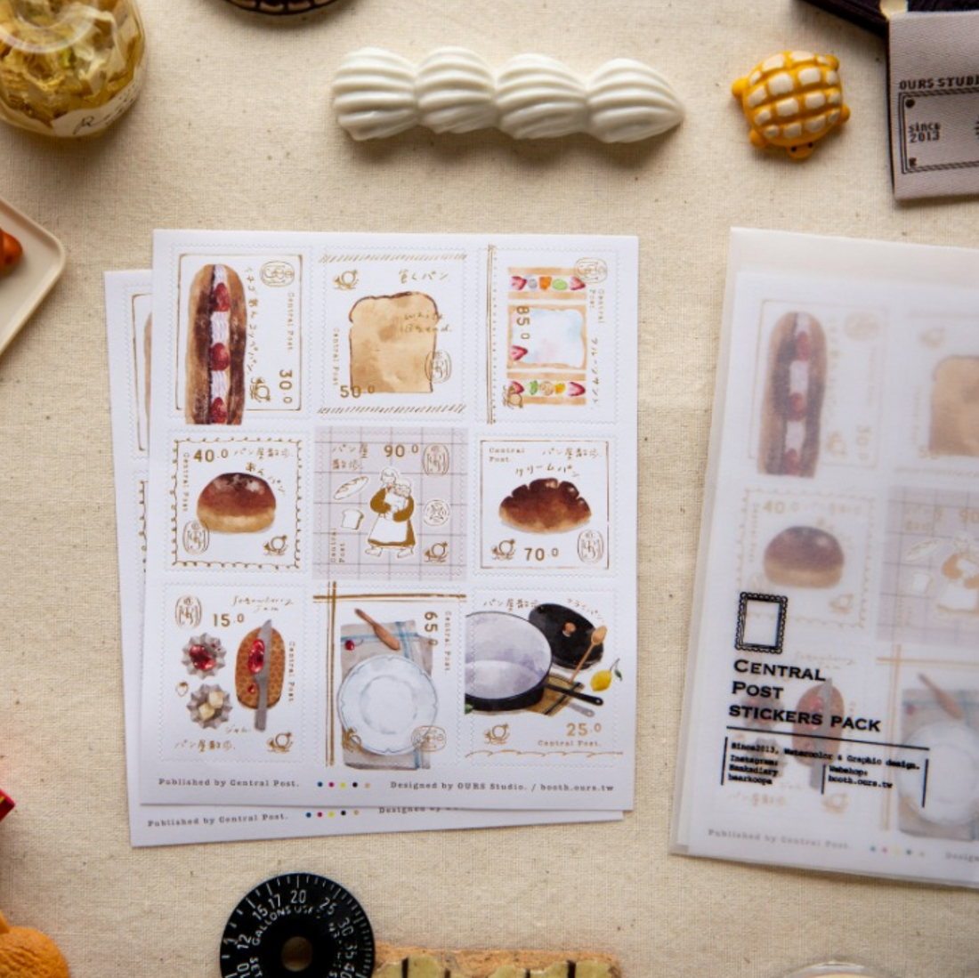 Sweet Hours Stamp Sticker