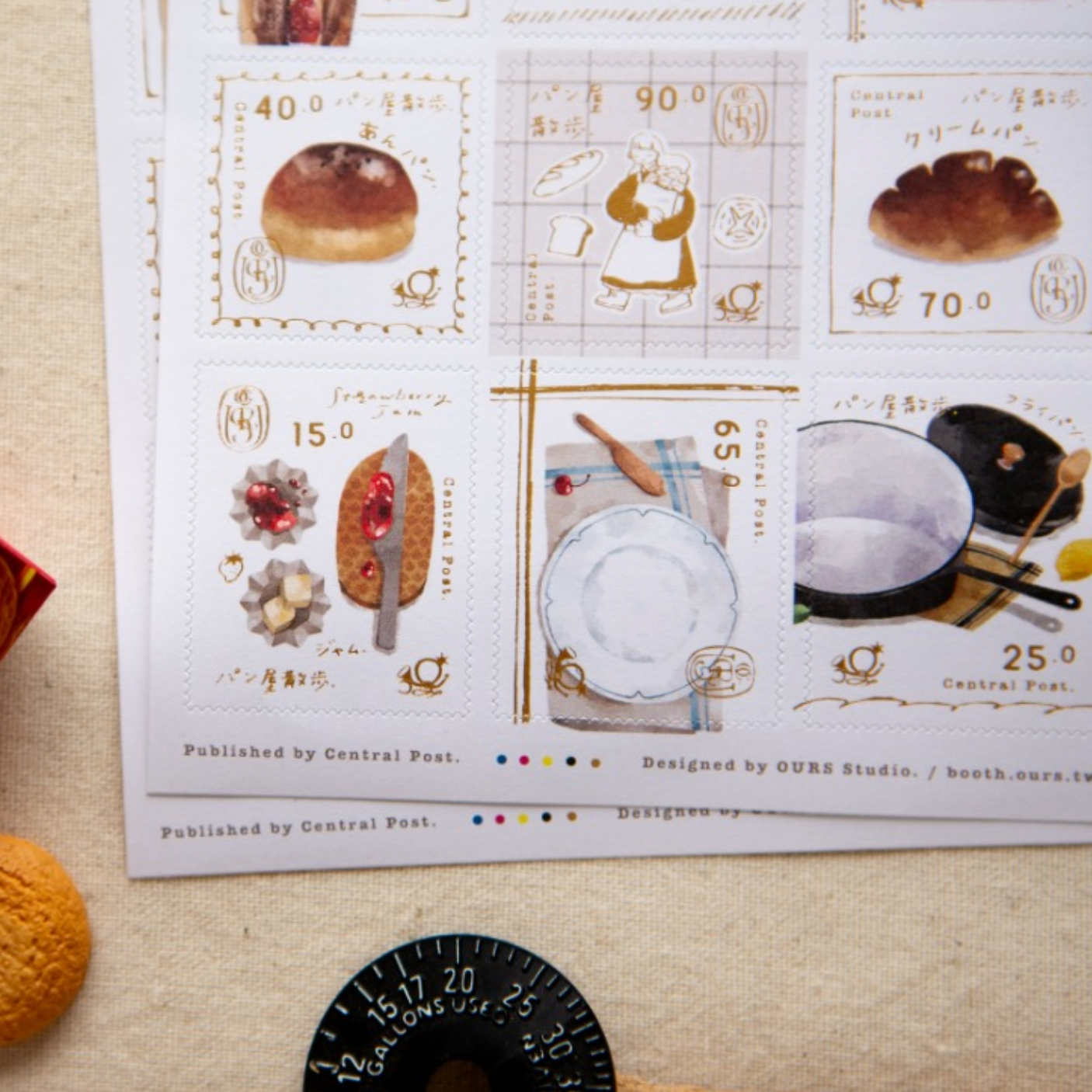 Sweet Hours Stamp Sticker