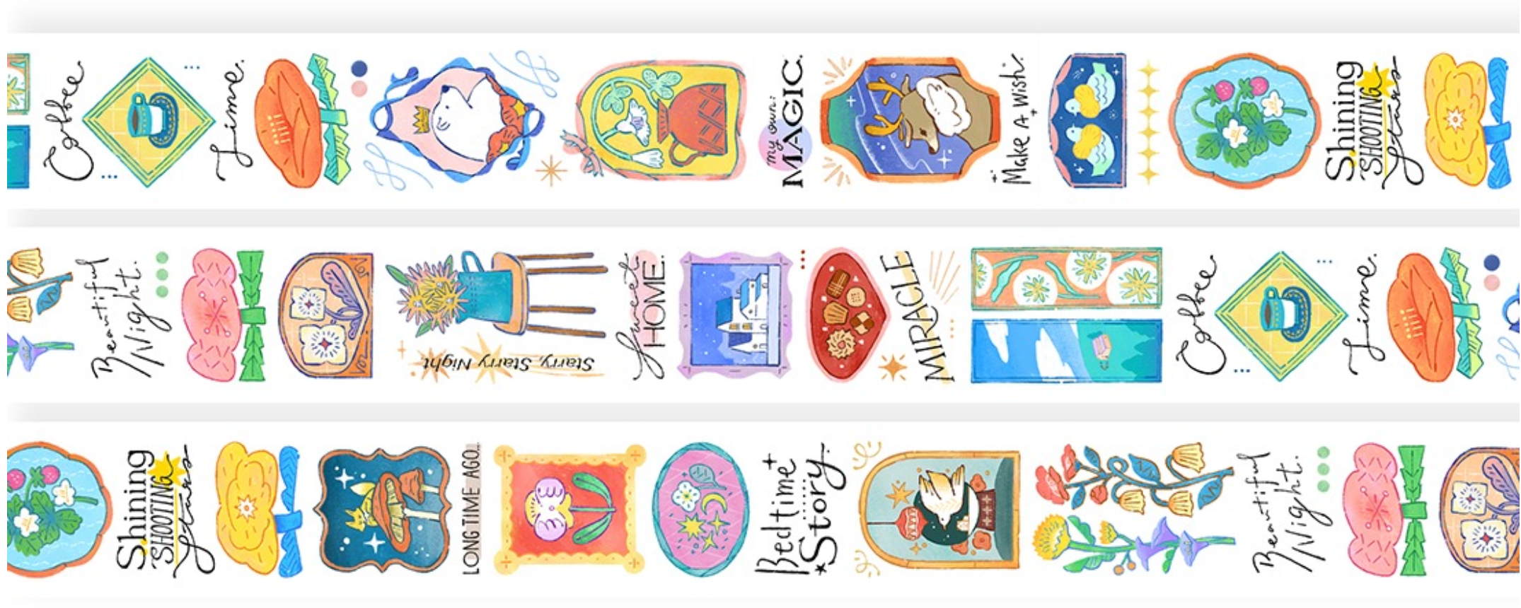 Bedtime Story PET Tape