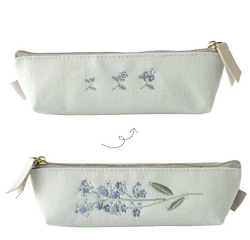 Wasurenagusa Embroidered Pen Case