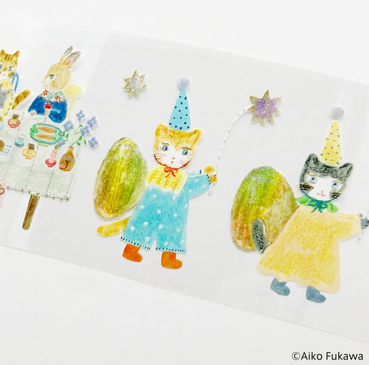 Long PET Tape by Aiko Fukawa