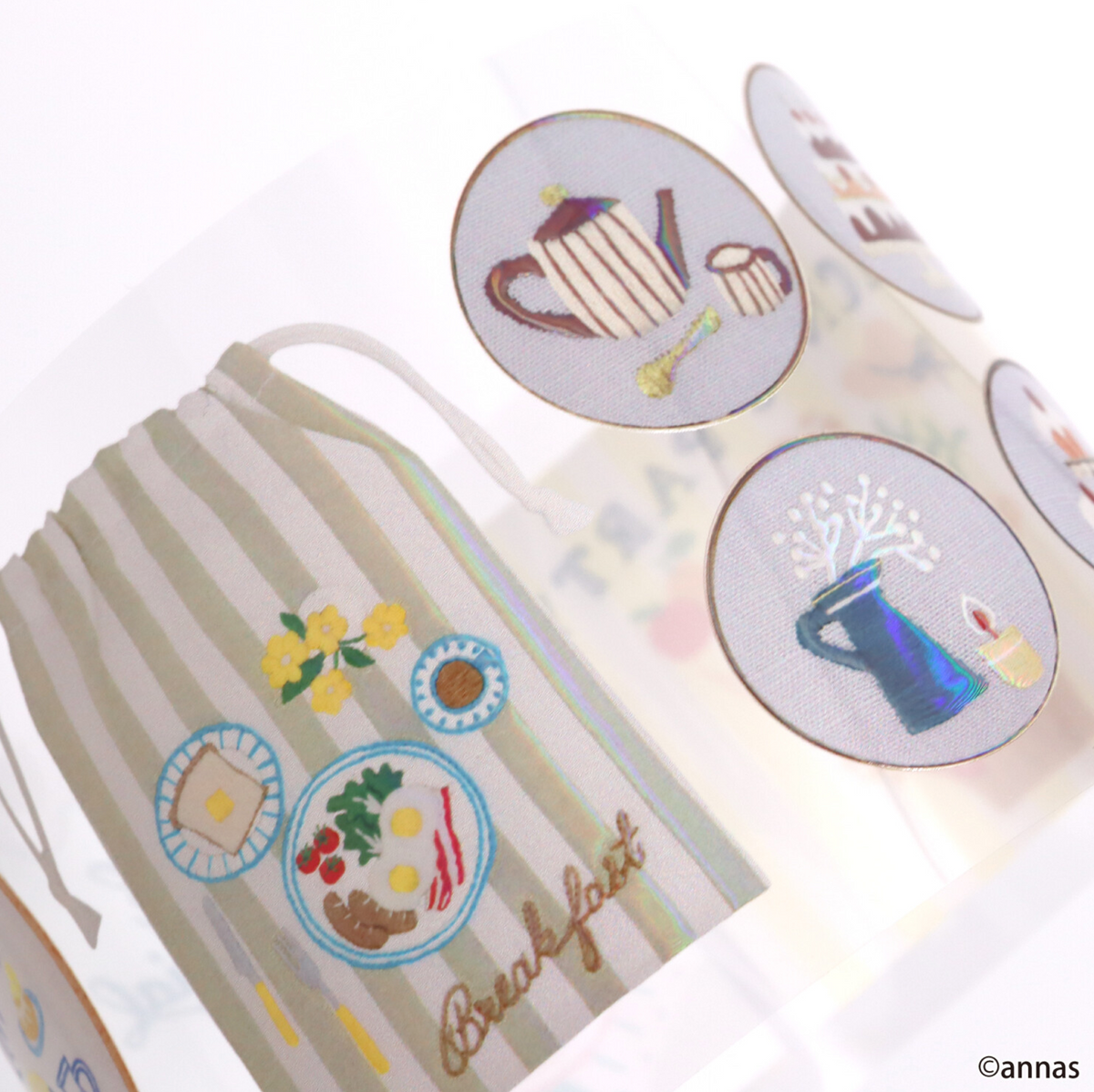 Long PET Tape by Annas An Embroidery Artist