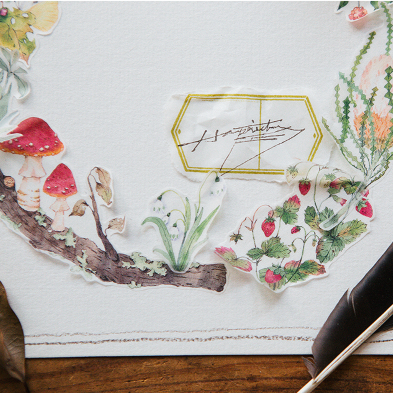 Wild Wreath II Masking Tape