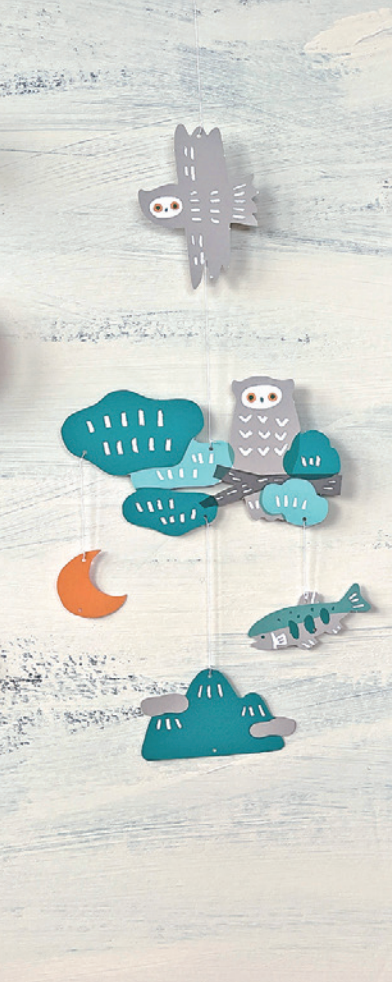 Owl Forest Mobile Card