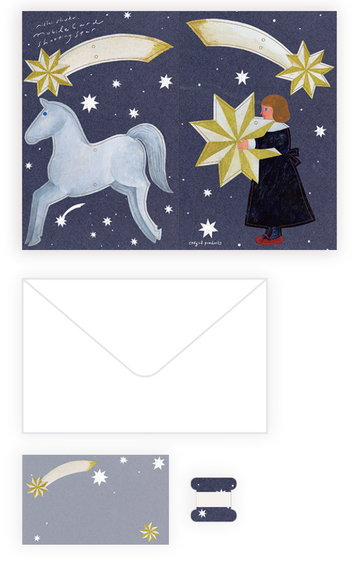 Shooting Star Mobile Card