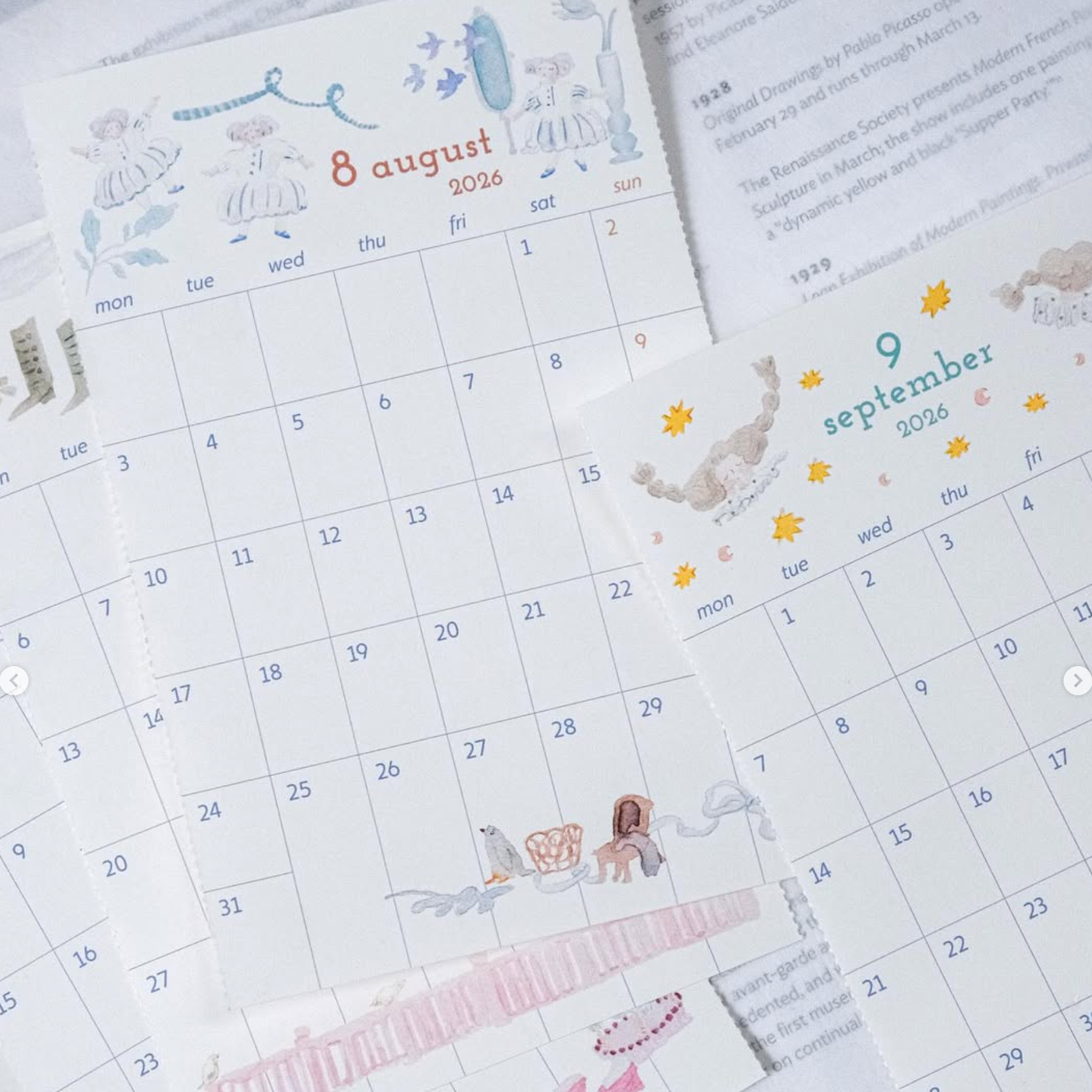 2026 Monthly Planner Stickers