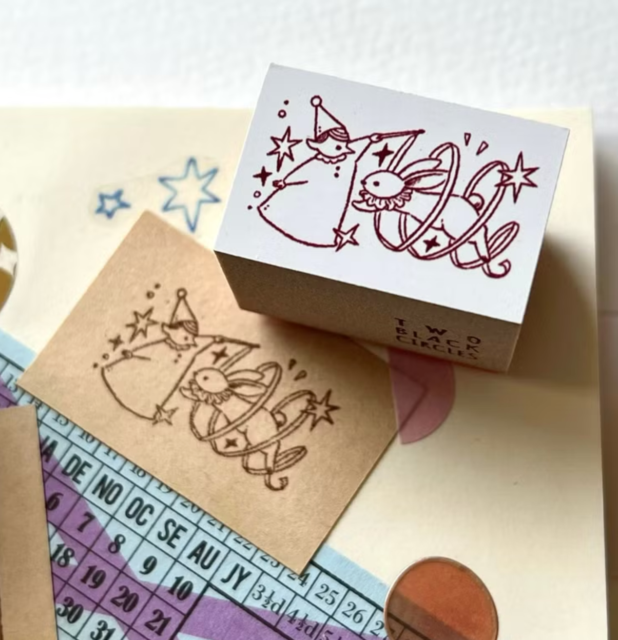 Rabbit Training Stamp - The Tiny Stage