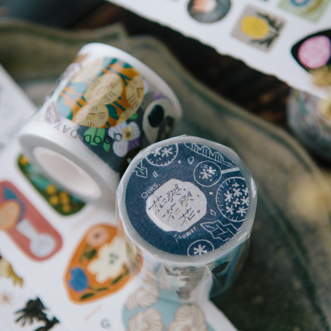 All the Flowers PET Tape