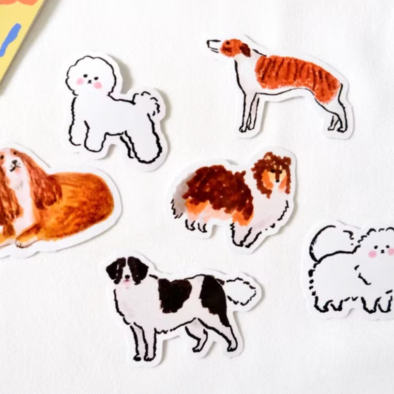 Adorable Doggies Sticker Pack