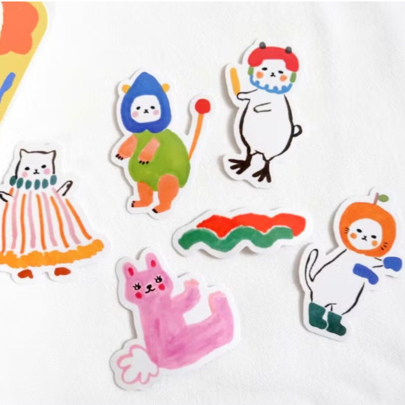 Momoko Party Sticker Pack