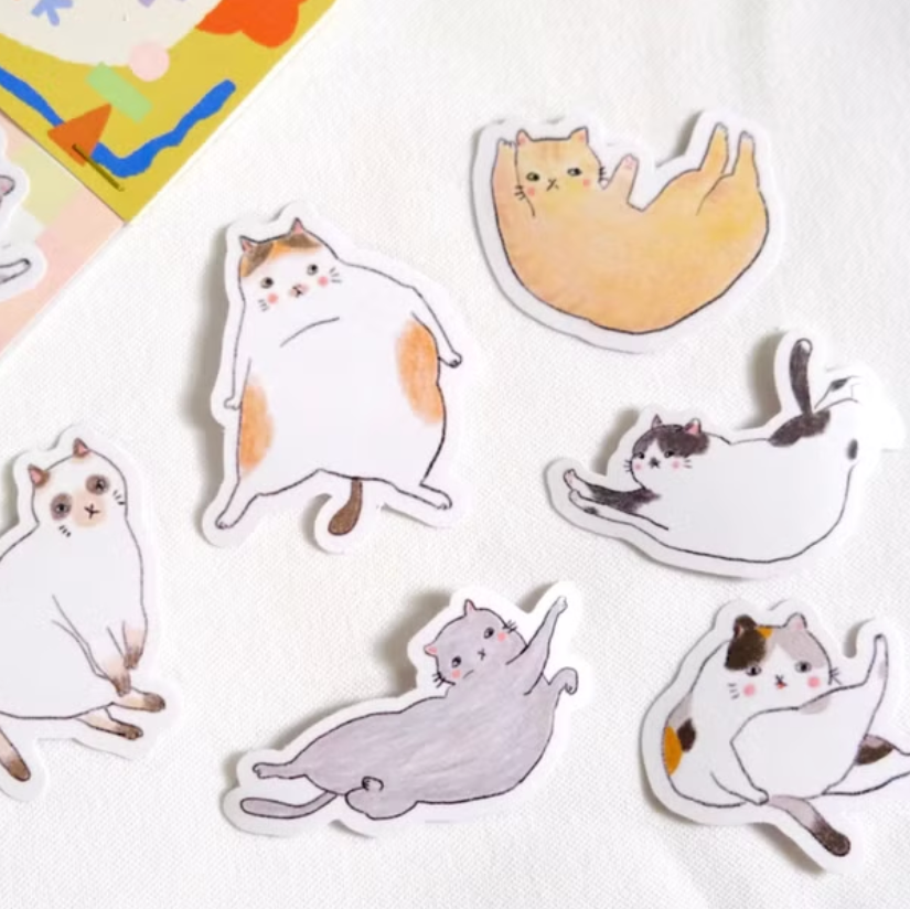 Playful Kitty Sticker Pack