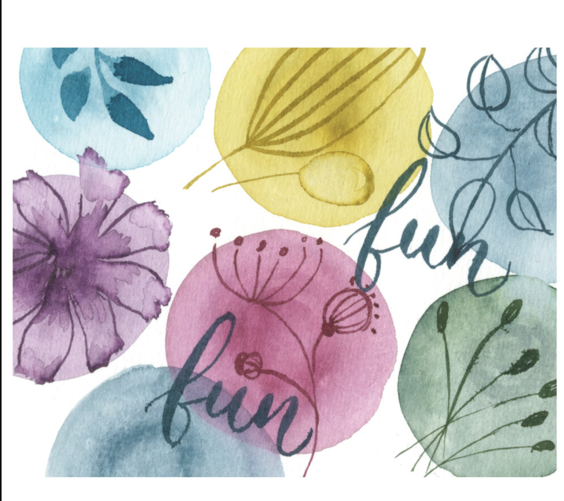 Kuretake ZIG CLEAN COLOR Real Brush 6 colors set Smoky Colors