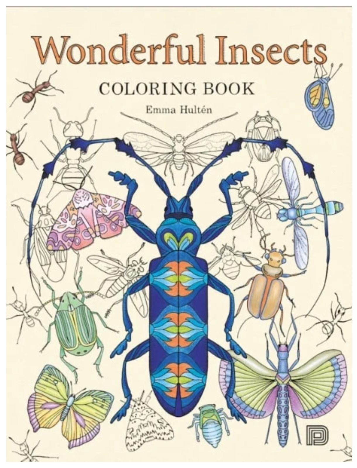 Wonderful Insects Coloring Book
