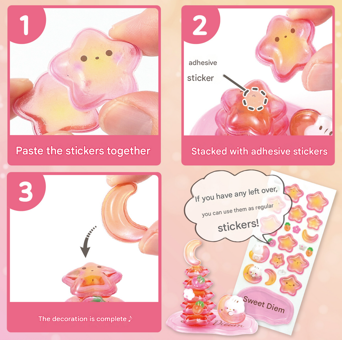 POP Seal/Stickers- Happy Star Tree