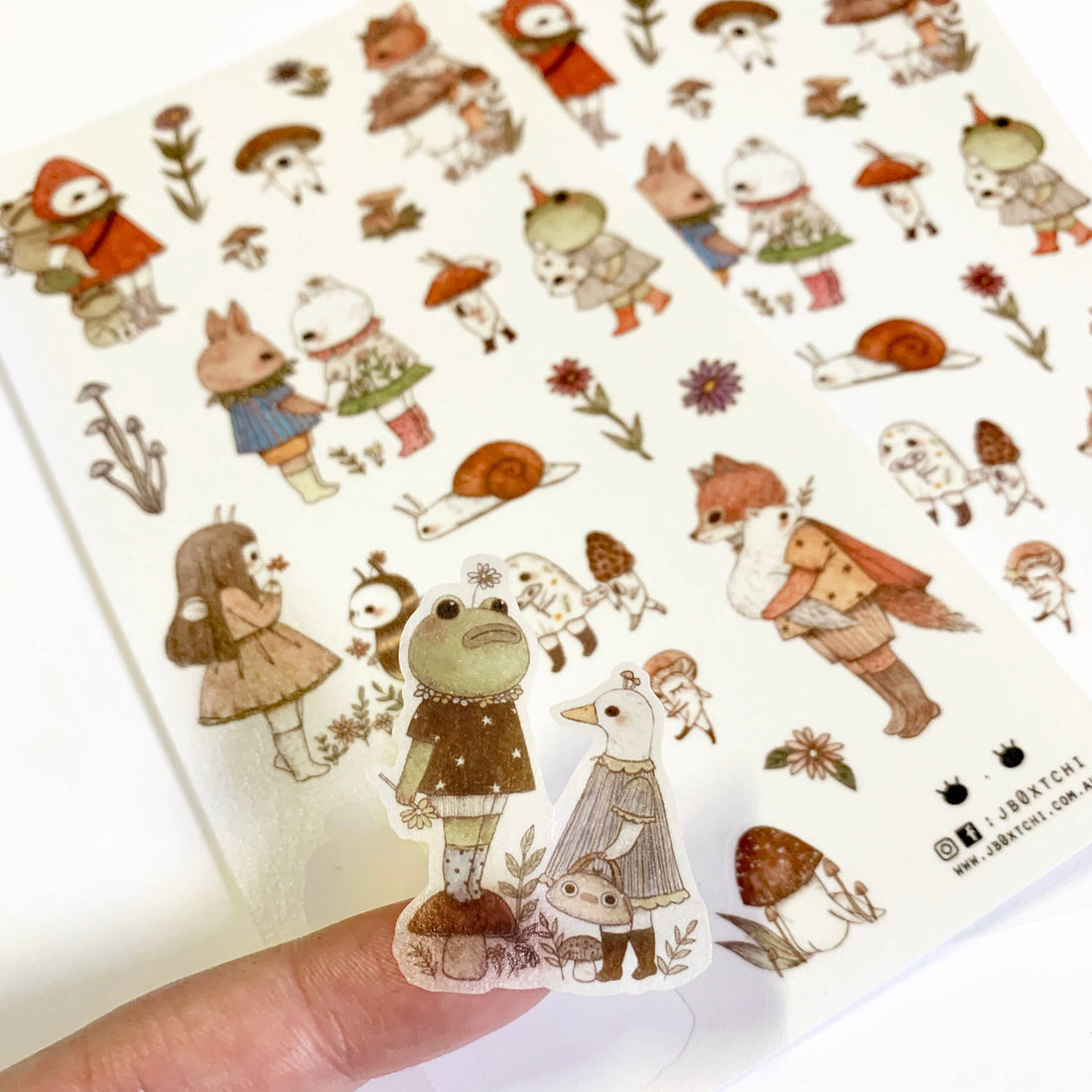 Woodland II Sticker Sheet