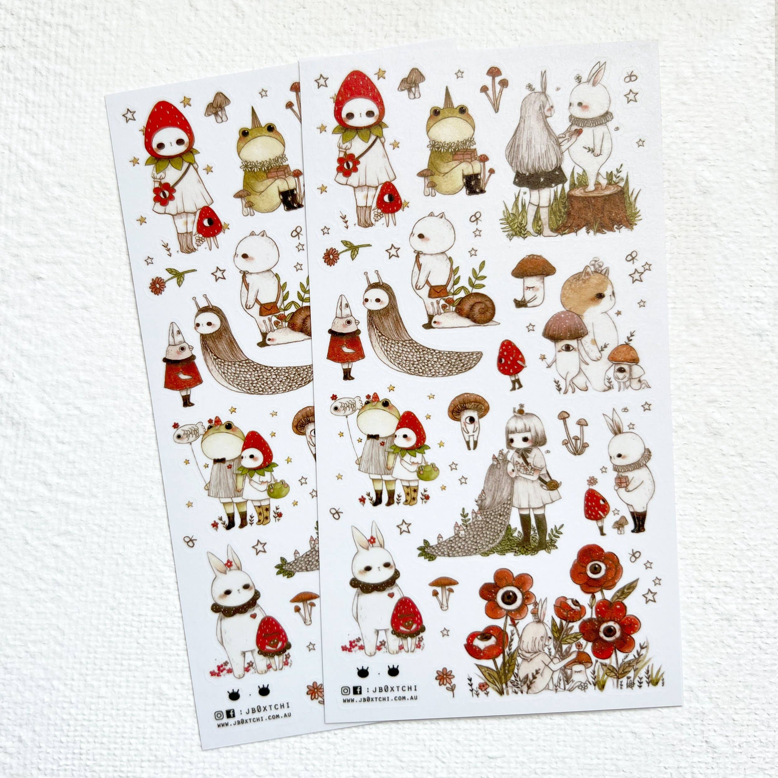 Woodland I Sticker Sheet